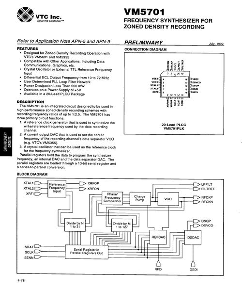 VM5701PLK芯片 PDF資料、經(jīng)銷(xiāo)商與電力電子元器件銷(xiāo)售指南